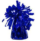 Ciężarek do balonów foliowy, niebieski 1 szt.