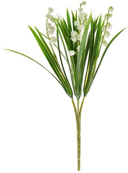 Sztuczny Bukiet KONWALIA Kwiat Wesele Stroik 29cm