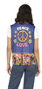 Kamizelka PEACE & LOVE Hippis Hipiska Retro Bal