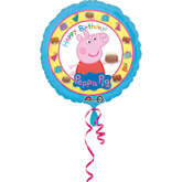 Balon foliowy Świnka Peppa 43 cm, 1 szt