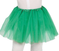 Spódniczka TUTU Ciemno ZIELONA Tiulowa 30cm