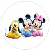 Opłatek tortowy 14 cm, Myszka Minnie 1 szt.