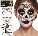 Tatuaż Zmywalny na Twarz CATRINA MUERTOS