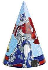 Czapeczki Transformers, 8 szt.