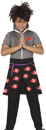 Kostium Strój Czarny NINJA Wojownik Anime 7-9 lat