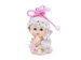 Figurka dziewczynka z króliczkiem, 6 cm, 1szt