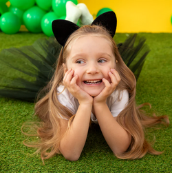 Zestaw Akcesoria do Przebrania Strój Czarny KOTEK