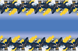 Obrus Foliowy BATMAN 137x213 cm, 1 szt.