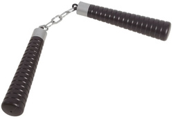 Broń Samuraja NUNCHAKU Nunczako Ninja Gadżet 18cm