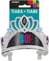 Tiara na 40 Urodziny, 1 szt.