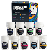 Barwnik 3g - Zestaw 9 szt.
