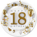 Zestaw Talerzyki Kubeczki 18 URODZINY
