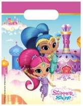 Torebki Prezentowe Shimmer i Shine, 6 szt.