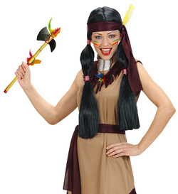 Topór Indiański TOMAHAWK Broń Indianina 37cm 2szt.