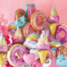 Balon foliowy Cukierek 70x45cm 1 szt.