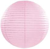 Lampion papierowy, j. różowy, 35cm