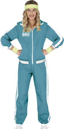 Kostium Strój Damski DRES GRACZA Gra Bal, S