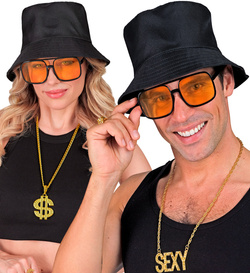 Okulary Przeciwsłoneczne POMARAŃCZOWE Disco