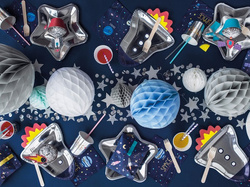 Konfetti Kółka, srebrny, 15g, 1 opak.