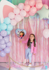 Balon foliowy Serce KOCI DOMEK GABI Urodziny, 45cm