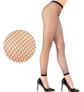 Legginsy Rajstopy Kabaretki Czarne Disco Lata 90