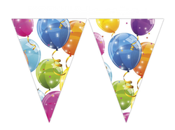 Girlanda Flagietki Sparkling Balloons 1 szt.