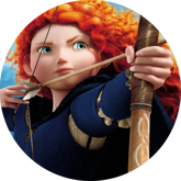 Opłatek tortowy 29 cm, Merida Waleczna 1 szt.