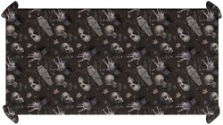 Obrus Foliowy CMENTARZ Śmierć Halloween 137x274cm
