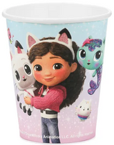 Kubeczki Papierowe Koci Domek Gabi, 250 ml, 6szt.