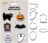 Foremki Metalowe Wykrawacze Ciastek HALLOWEEN 6szt