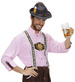 KAPELUSZ Filcowy Bawarski SZARY Piwem OKTOBERFEST