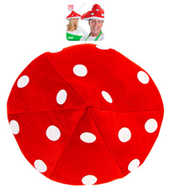 Czapka Grzyb Grzybek MUCHOMOR Las Jesień
