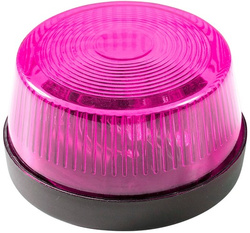 Różowa Lampka Świecąca Grająca Dźwięk Syreny Kogut