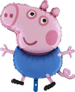 Balon Foliowy GEORGE Świnka Peppa 45x90cm