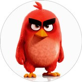 Opłatek tortowy 20 cm, Angry Birds Movie 1 szt.