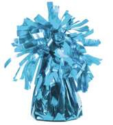 Ciężarek do balonów foliowy, błękit 1 szt.