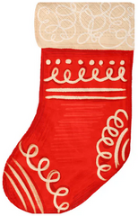 Serwetki Świąteczne SKARPETKI 20,6x33cm 10szt.