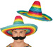 Słomkowy Kolorowy Kapelusz Meksykański Sombrero