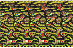 Obrus Foliowy BUDOWA Urodziny Party 137x213cm