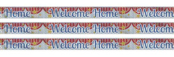 Baner - napis "Welcome Home", 274 cm, 1 szt. 