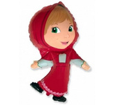 Balon foliowy 24" - Masha, 1 szt.