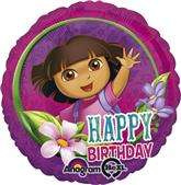 Balon foliowy 18” Dora The Explorer HB, 1 szt.
