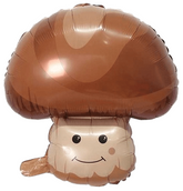 Balon Foliowy Grzyb Grzybek Borowik Jesień 48x58cm
