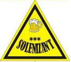 Naklejka na kask ''Solenizant'', 1 szt.