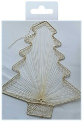 Choinka naturlana 34x42cm 1 szt.