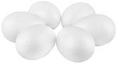 JAJKA Jaja STYROPIANOWE do Dekoracji 7cm 6szt.