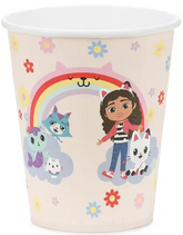 Kubeczki Papierowe Koci Domek Gabi, 250 ml, 6szt.