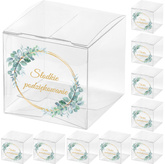 Pudełeczka Słodkie Podziękowanie KOŁO 5cm 10szt.