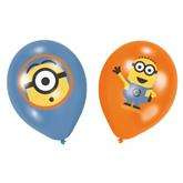 Balony Minionki, 28 cm, 6 szt.