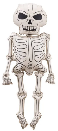 Balon foliowy Kościotrup XXL, 46x129cm